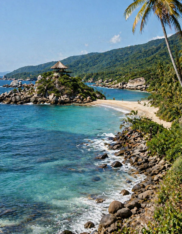 Tayrona National Park by motorcycle from Santa Marta